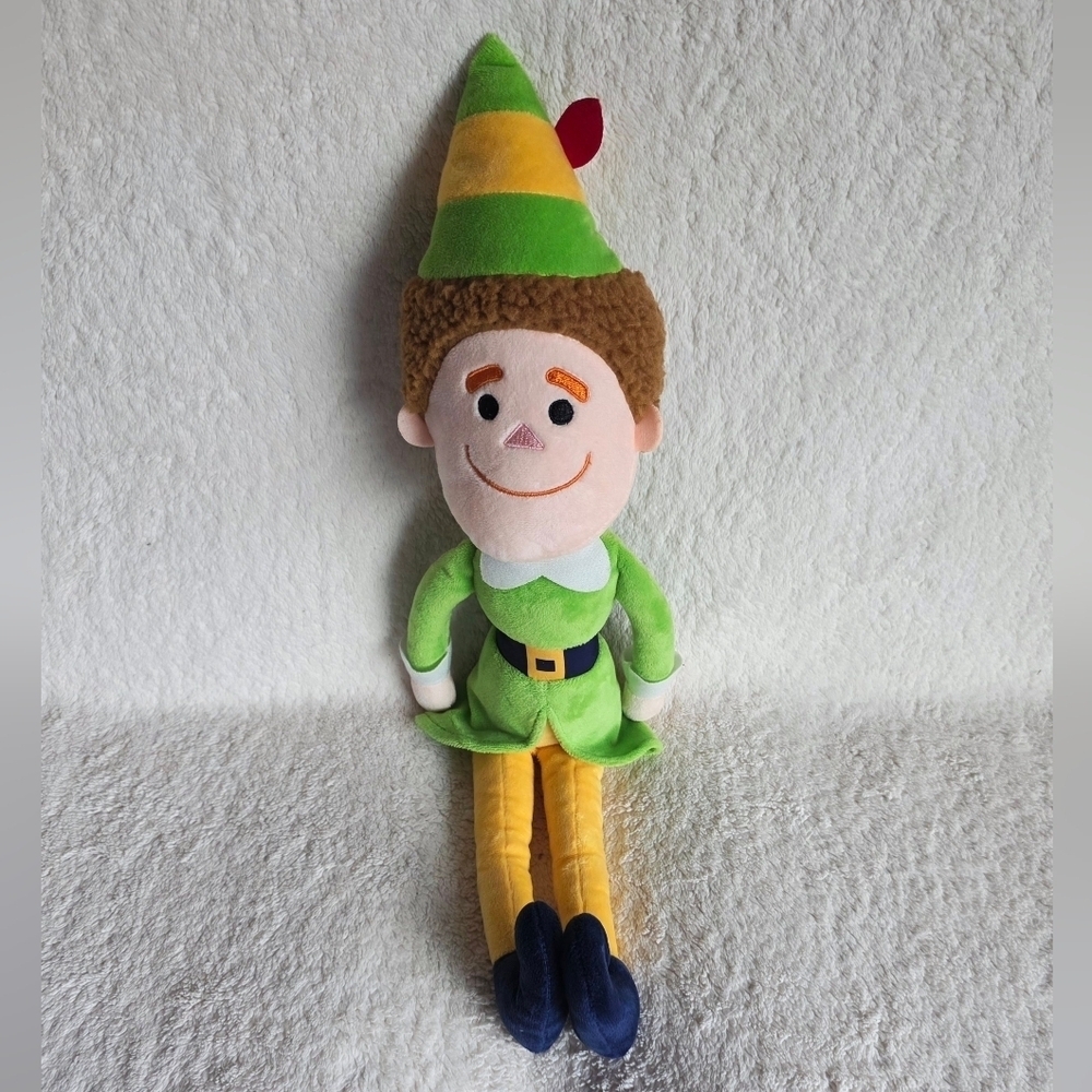 NWT Buddy The Elf Soft Huggable Plush Stuffed Toy, Christmas Elf, 21'